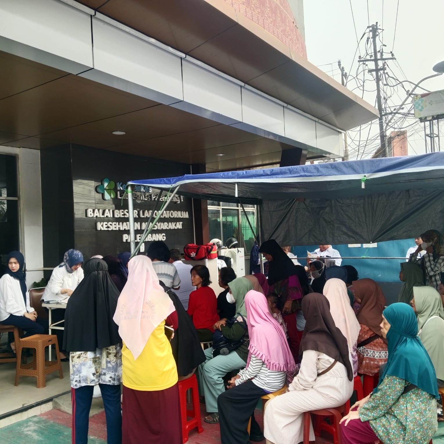BBLKM Palembang Gelar Posbindu, Layani Pemeriksaan Kesehatan Gratis bagi Masyarakat
